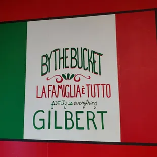 a sign for a restaurant