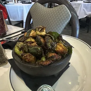 Asian Fried Brussel Sprouts
