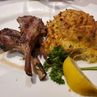 Lamb Chops & Cake