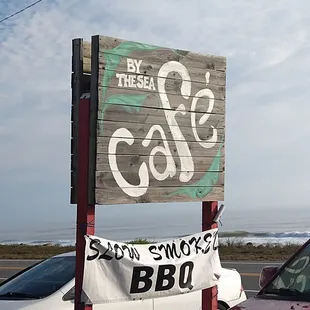 a bbq sign