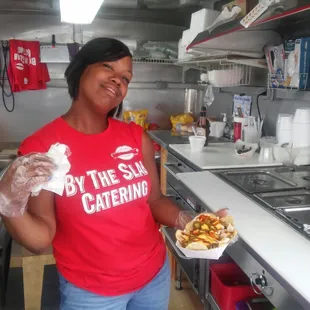 Service with a smile!