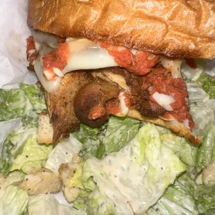 Chicken Parmesan Sandwich