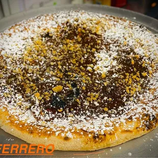 Ferrero Rosher pizza