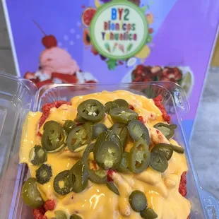 This are two bags of hot Cheetos