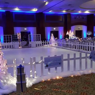 Ice skating rink