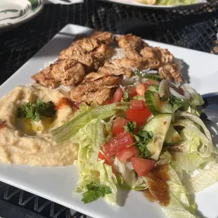 Shish Tawook Combo Platter