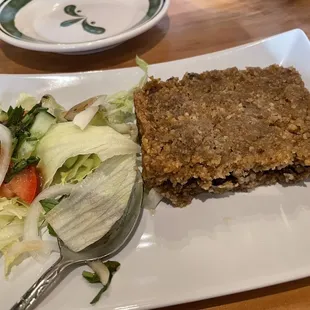 Appetizer  Baked Kebbeh