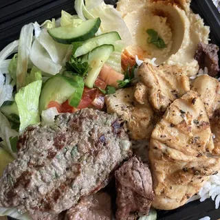 Kafta Combo Platter