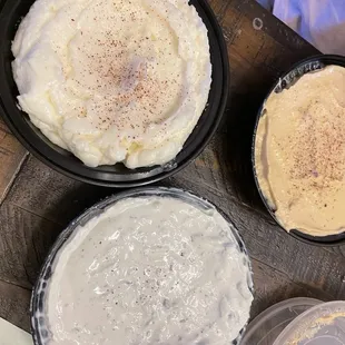 Garlic Dip, Tzatziki Sauce, Hummus