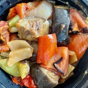 Eggplant Moussaka (side)