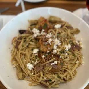 Mediterranean pasta