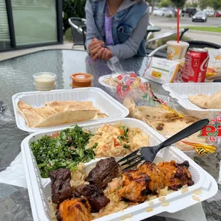 3. Beef Kabab Platter