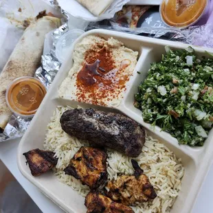 Chicken Shawarma Pita Wrap