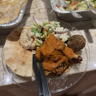 Chicken Kebab Sandwich Wrap