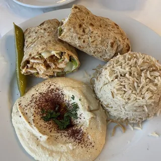 CHICKEN SHAWARMA WRAP