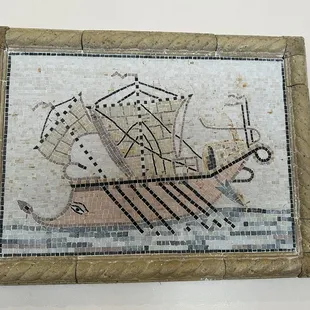 Artwork at entrancd