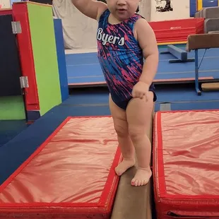 Many different sizes of balance beams!