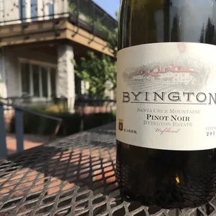 2017 estate Pinot Noir.