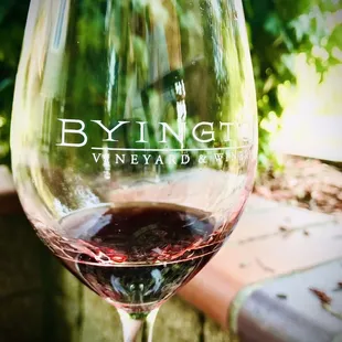 2017 unfiltered Byington estate Pinot Noir - a stunner!