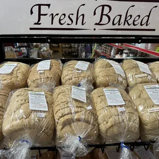 Fresh baked bread