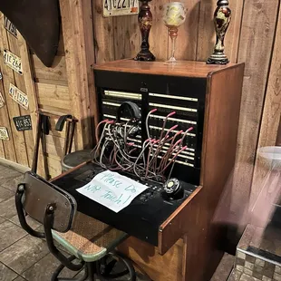 Unique antiques - A switchboard!