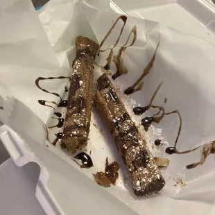 BYOB Chocolate Churros and Syrup