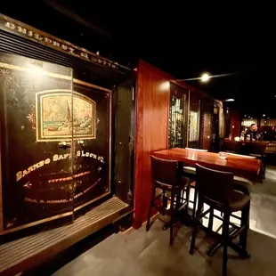 That&apos;s an old vault from the early 1900&apos;s  to your left!