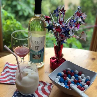 Celebrating Memorial Day at Byrd Cellars! A patriotic winery!!