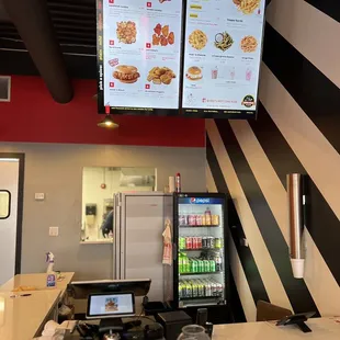 sushi and sashimi, interior