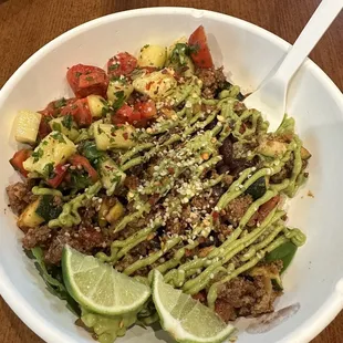 Turkey quinoa bowl
