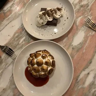 Dessert  - Yuzu Tart - Chicolate Cremeux(?)