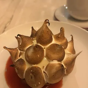 Yuzu Tart with meringue