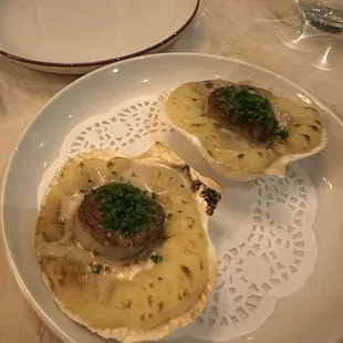 Scallops St. Jacques - delicious appetizer to split