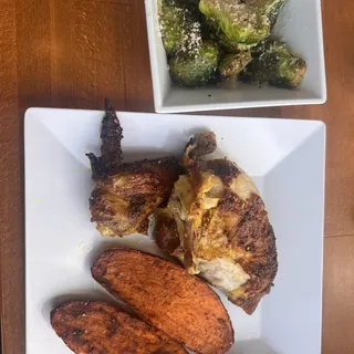 #1. 1/4 CHICKEN COMBO
