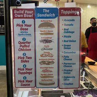BUILD YOUR OWN BOWL