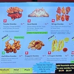 Menu as of Dec2024