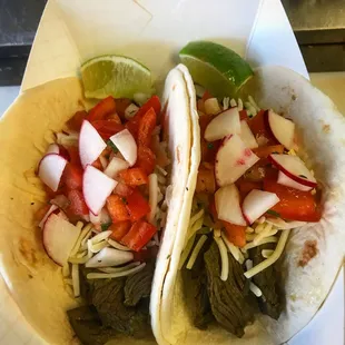 Beef Short Rib Tacos.