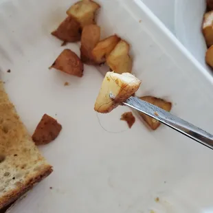 Long black hair in the potatoes.  Tells me both food handling and quality control is poor. First time trying this place, wont be back.