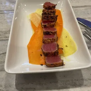 Tuna tatami - half order &amp; delicious