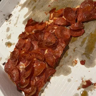 Pepperoni pizza
