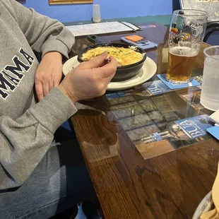 Shepherds pie and Elvis Juice