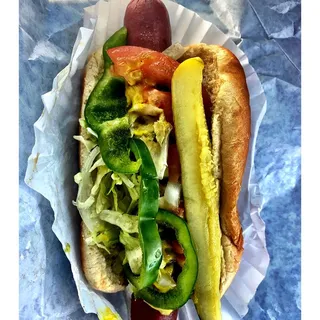 Combo #1. Jumbo Hot Dog