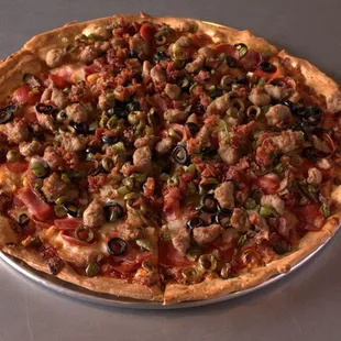 Now that&apos;s a meat lover&apos;s pizza