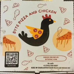 Their pizza box
