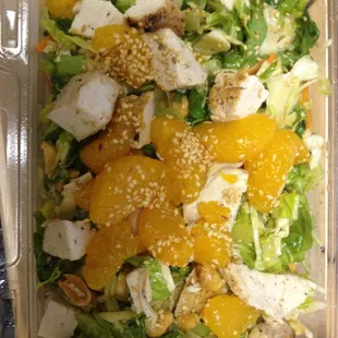 Thai chicken salad. Pretty good!