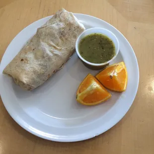 Breakfast burrito