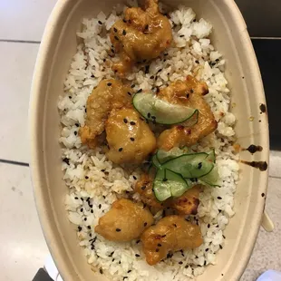 &quot;Korean fried chicken&quot; aka pre-frozen orange chicken