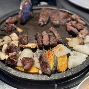 steak, food