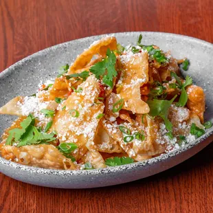 Vietnamese Crawfish Etouffee Nachos