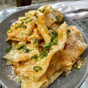 Vietnamese Crawfish Etouffee Nachos